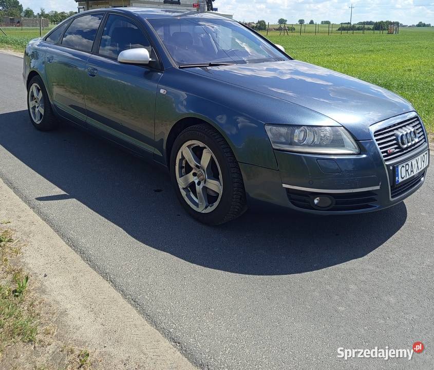 Audi A6 C6 24 benzyna 2005r nieuszkodzony Izbica Kujawska sprzedam