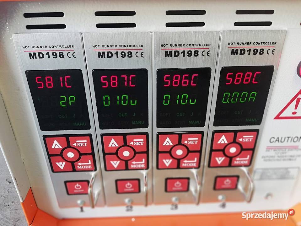 Regulator temperatury gorących kanałów 8 strefy Łowicz