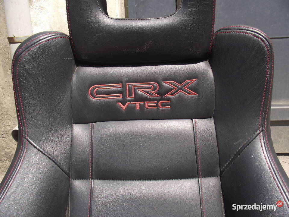 Honda CRX Fotele skórzane VTEC
