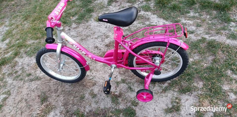 Rowerki nowe Maja Gucio Koła 16 Dzwonek  Tłuszcz