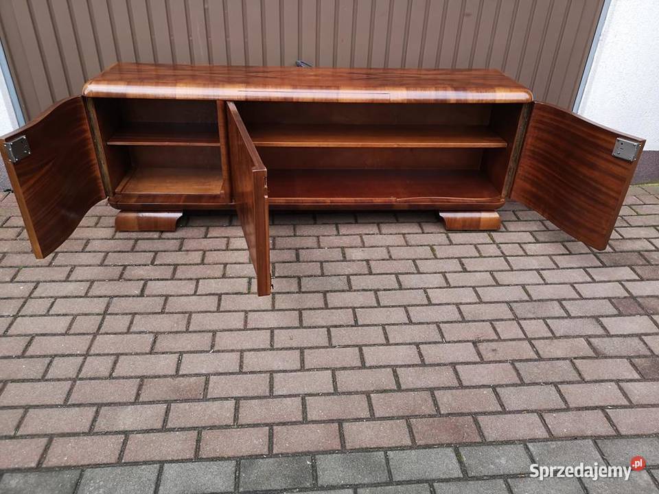 Komoda ARTDECO Orzech RTV Niska 181 Zgrabna Swarzędz