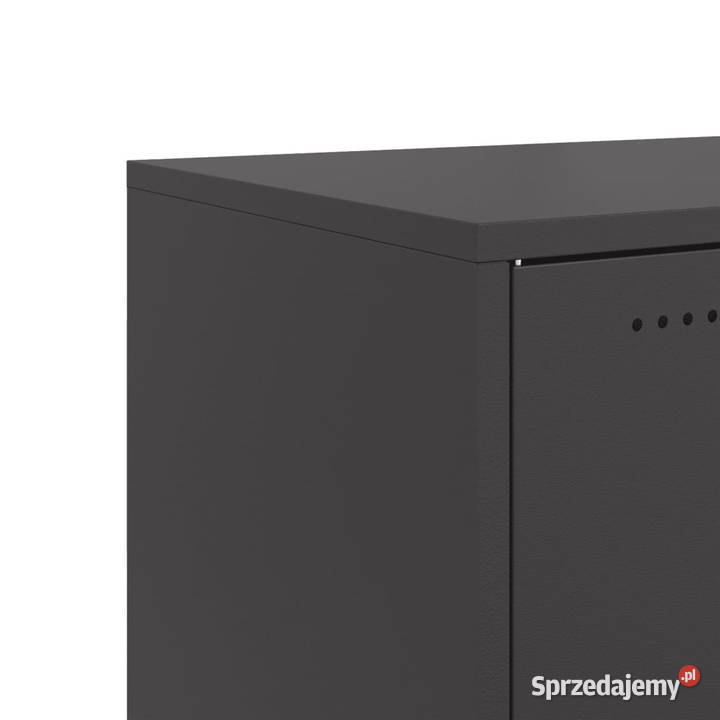 Szafka czarna 1005x39x72 stal WM846740 mazowieckie Warszawa