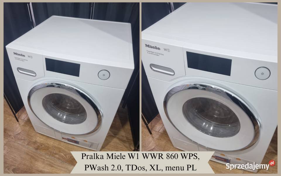Pralka Miele W1 WWR 860 WPS, PWash 2.0, TDos, XL
