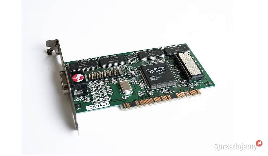 Karta graficzna 4 MB S3 VirgeDx na slot PCI Komputery i Akcesoria pomorskie Gdańsk