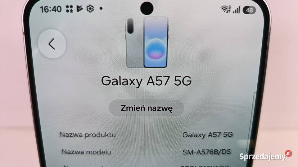 Smartfon SAMSUNG Galaxy A57 5G 8128GB