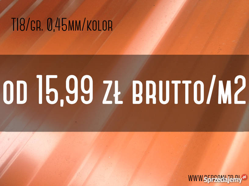 TANIE BLACHY TRAPEZOWE Wejherowo