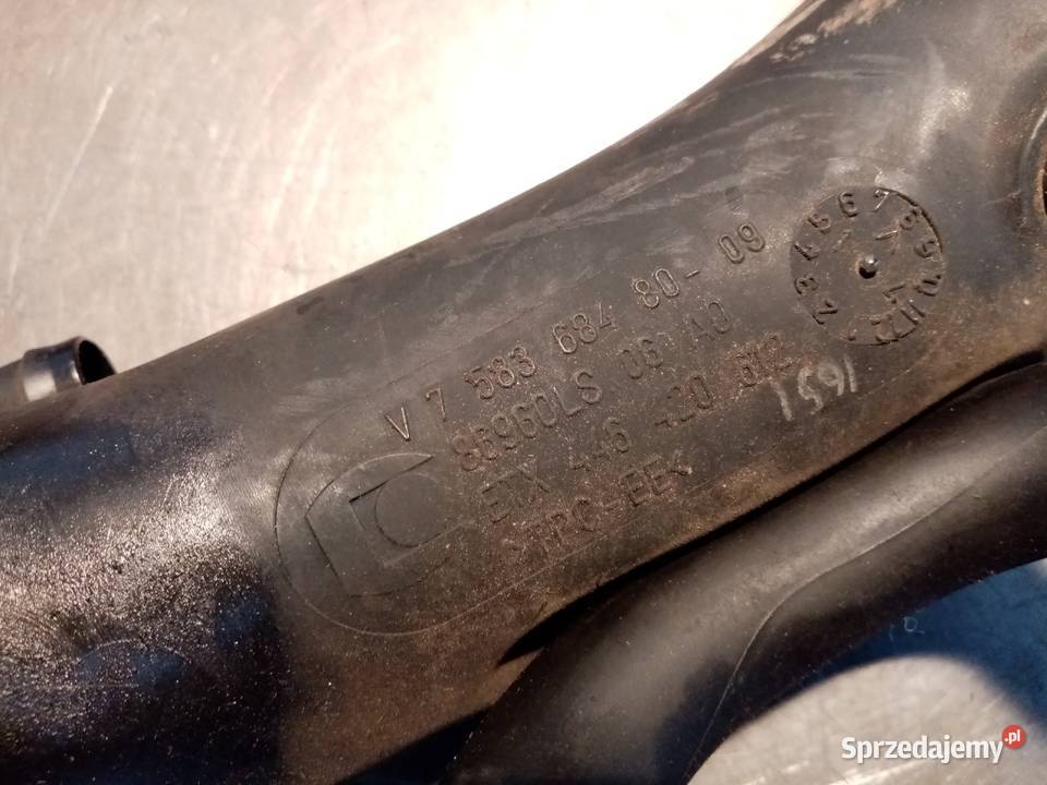Rura dolotu powietrza 758368480 Citroen Peugeot Łódź