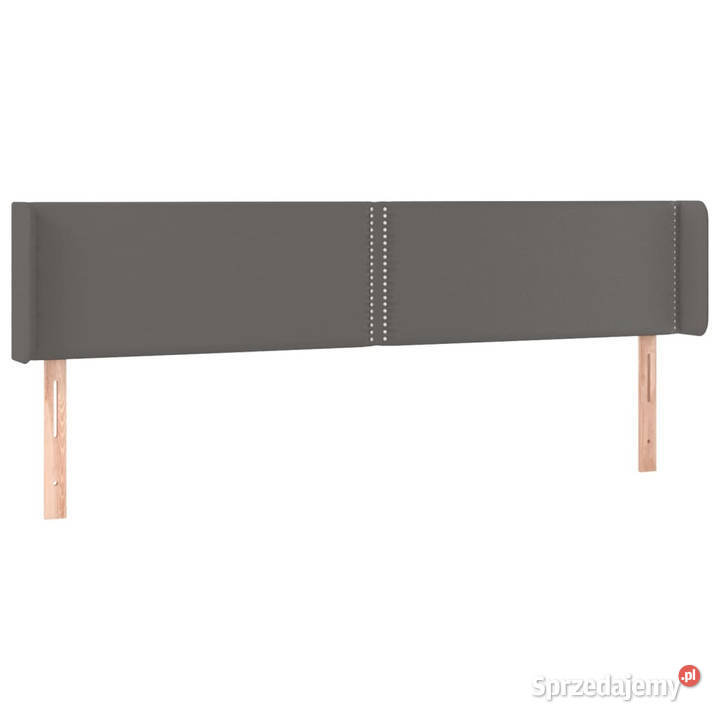 Zagłówek do łóżka z LED szary 183x16x7888 Warszawa