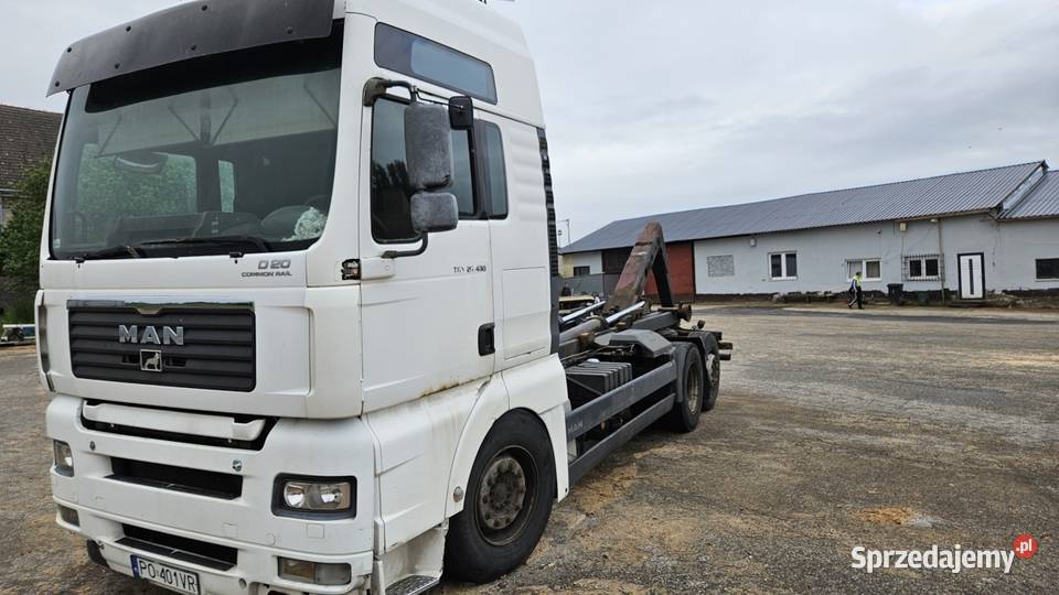 MAN TGA 26430 Hakowiec Meiller Kontenery Ciesław