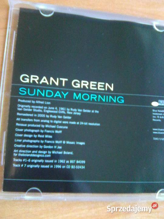 Grant Green Sunday Mornin CD mazowieckie Warszawa sprzedam