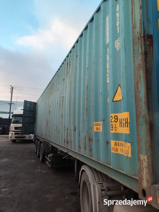 Kontener morski kontener magazynowy 40hc Magazynowanie