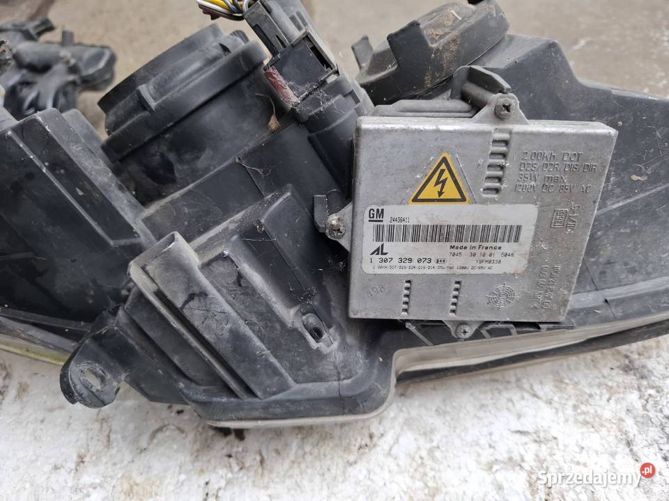 Lampa Lewa Przód Xenon Opel Vectra B Części samochodowe