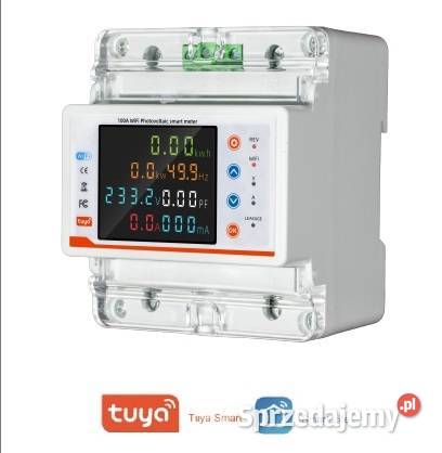 Jednofazowy inteligentny licznik energii 100A z śląskie Świętochłowice sprzedam