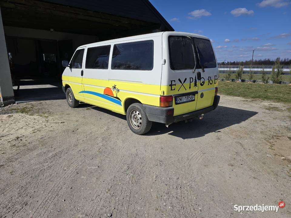 VW Transporter T4 24d LONG 1995r 9 os hak 424000km podkarpackie Tuszyma sprzedam