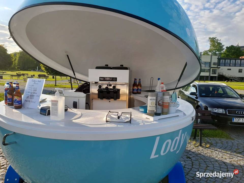 Przyczepa gastronomiczna Lodziarnia Kula Sandomierz