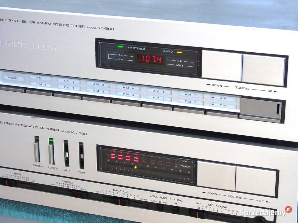 Wzmacniacz i Tuner Kenwood KA500 i KT500 świetne podkarpackie Jasło