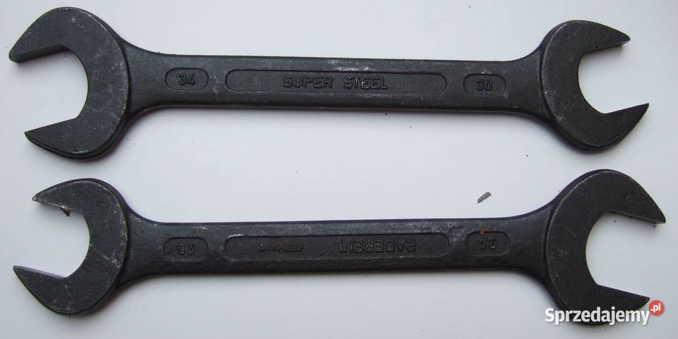 KLUCZ PŁASKI RWPd 30x34 32x30x27x24x22x20x19 Inowrocław sprzedam