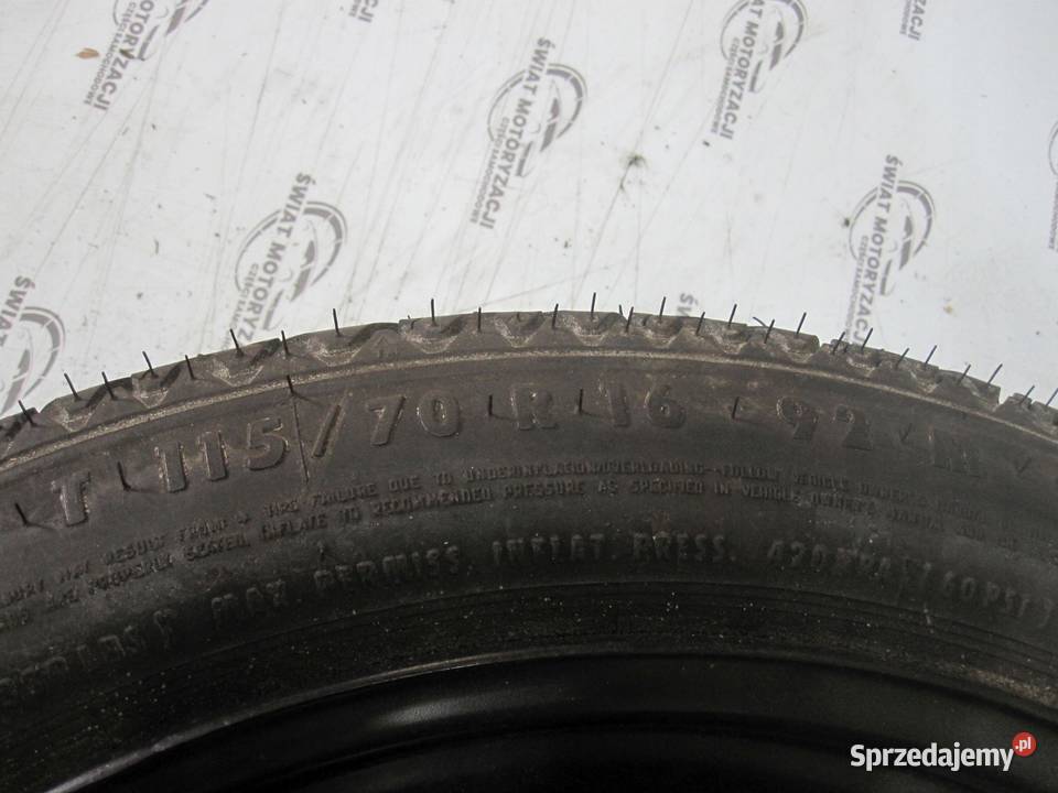 OPEL ASTRA H koło dojazdowe 1157016 92M 4x100 sprzedam