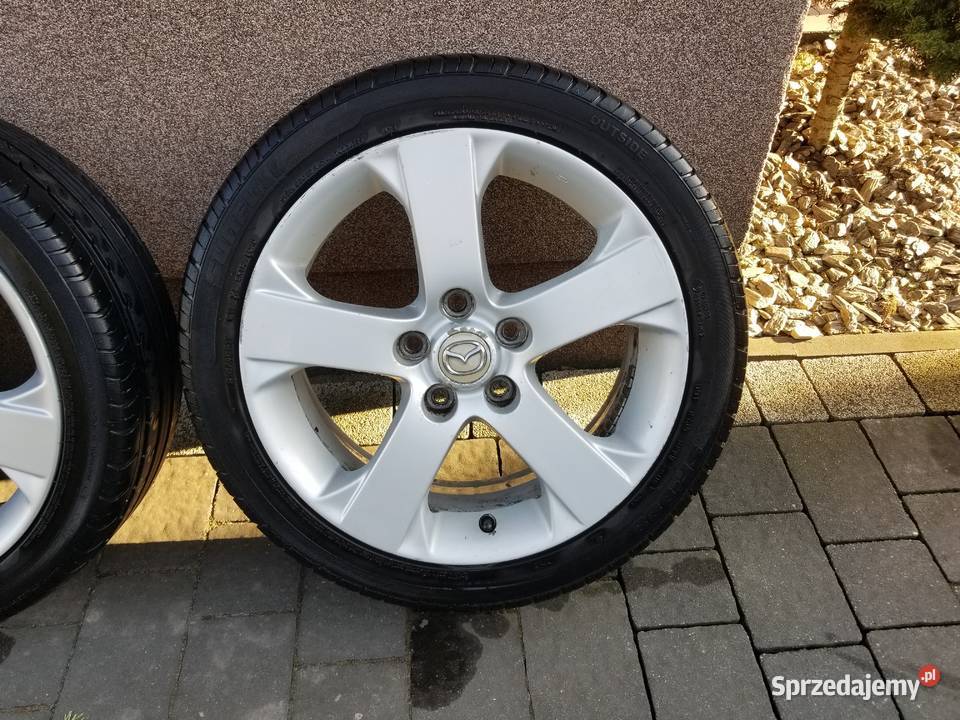 Felgi aluminiowe 17 z oponami Mazda 4 sztuki z