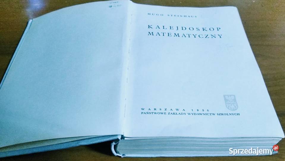 Kalejdoskop matematyczny Hugo Steinhaus wyd 8 Podręczniki pomorskie