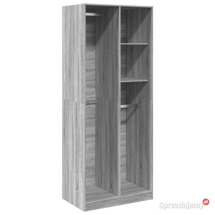 Szafa szary dąb sonoma 80x50x200 materiał mazowieckie Warszawa sprzedam