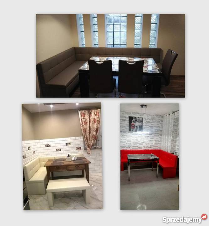 Piękny Narożnik do kuchni z schowkami nowoczesny 50cm Szczyrzyc sprzedam