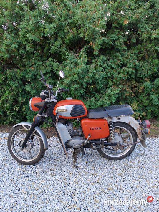 Motocykl MZ TS 125 deluxe 1984r z dokumentami do 125cm3 Kalisz sprzedam