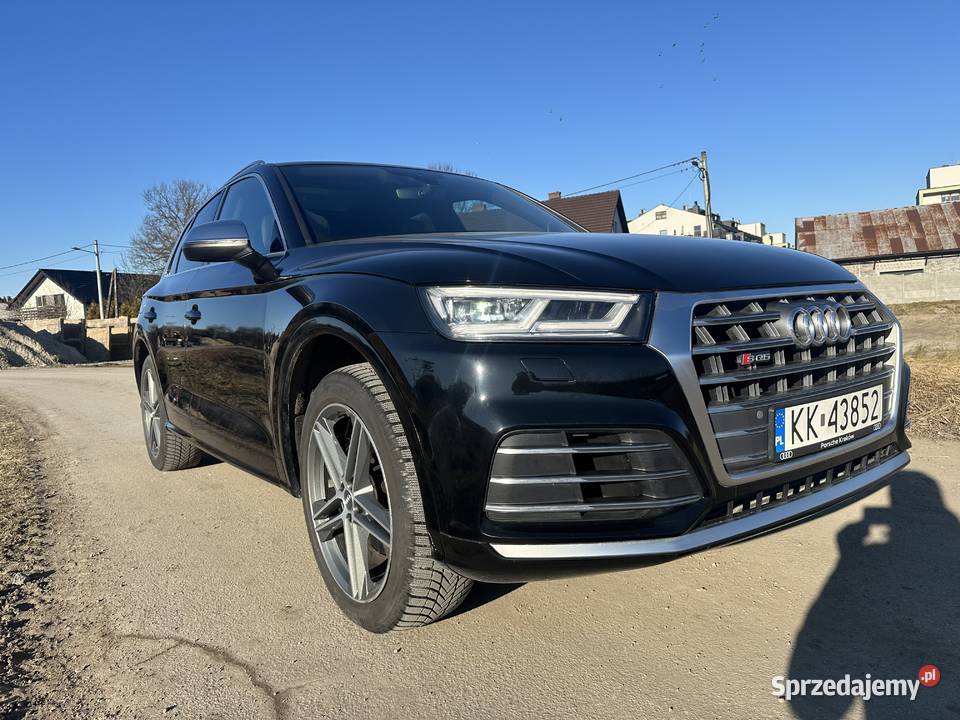 Audi SQ5 2019 30 v6 tfsi panorama matrixy czarny sprzedam