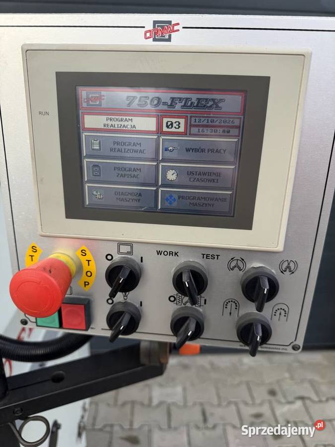 Ormac 750 FLEX CE Komputerowa ćwiekarka pięt Łaskarzew
