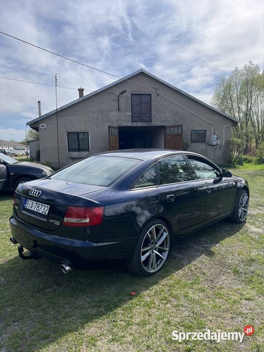 Audi A6 C6 2007r 30 TDI Quattro alu carplay lakier metallic Białystok
