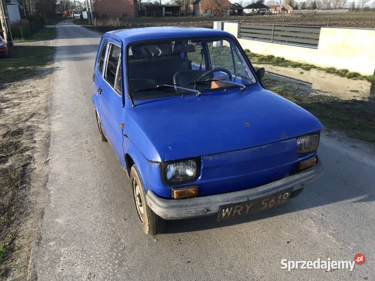 Sprzedam Fiat 126p benzyna Samochody osobowe wielkopolskie Łęg
