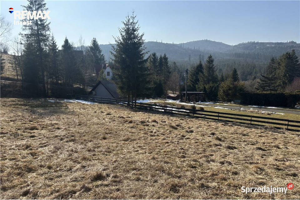 Dwie działki z widokiem na Rachowiec Beskid 4087m2 Sprzedaż śląskie Sól-Kiczora