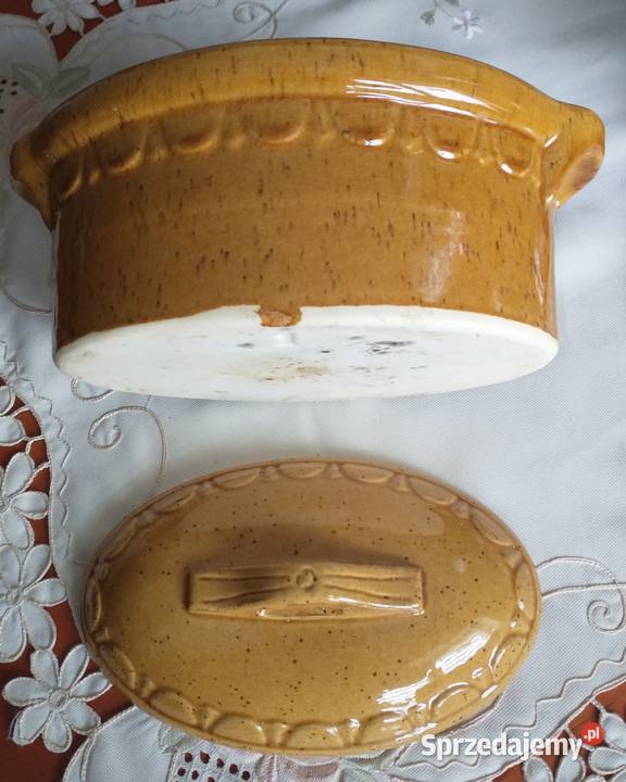 Ceramiczna forma do zapiekania z pokrywką