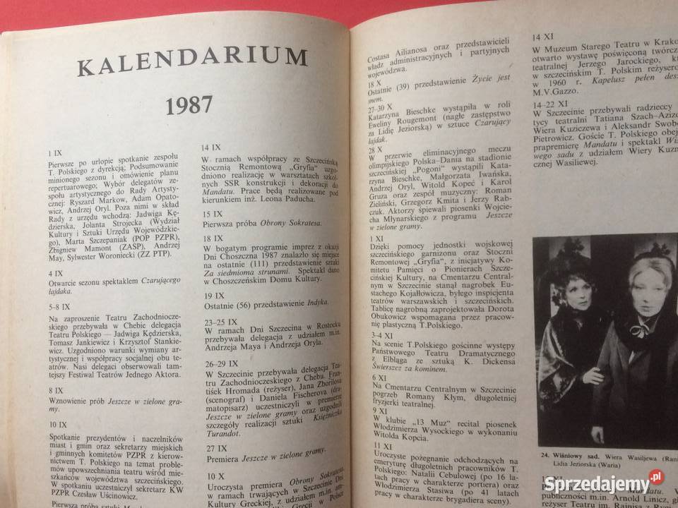 670 Szczecin Teatr Polski Kronika Sezonu Antyki, Sztuka, Kolekcje zachodniopomorskie