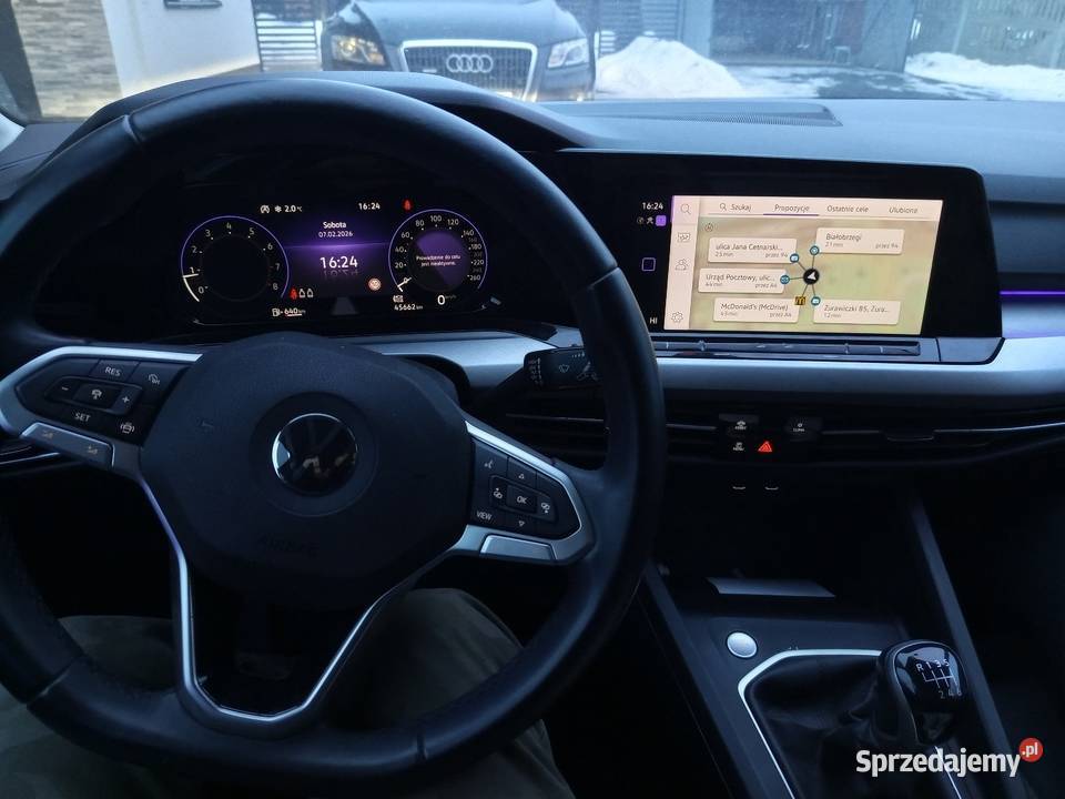 Golf 8 VIII 15 tsi 44 przebiegu ABS Przeworsk