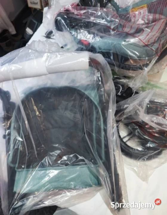 Wózek dziecięcy wielofunkcyjny 3w1 składany Okonek