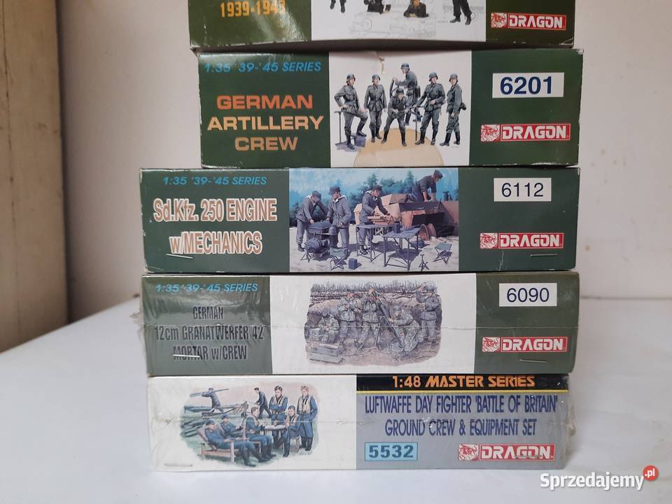 Modele dragon 135 do sklejania nowe