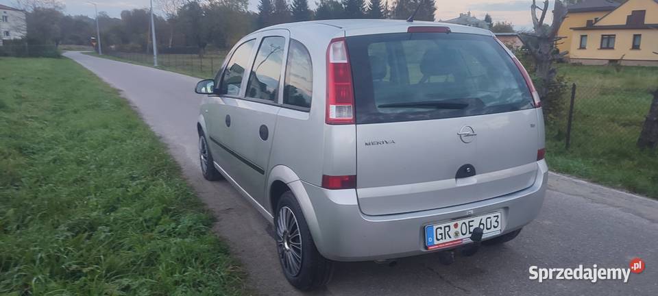 Opel Meriva 16klimahaksuper stan z Niemiec nieuszkodzony podkarpackie Krosno