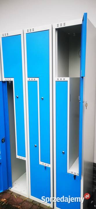 Szafka ubraniowa metalowa bhp 180x40x30