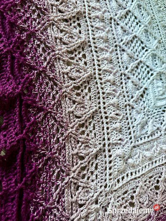 Chusta szydełkowa Królowa Górna