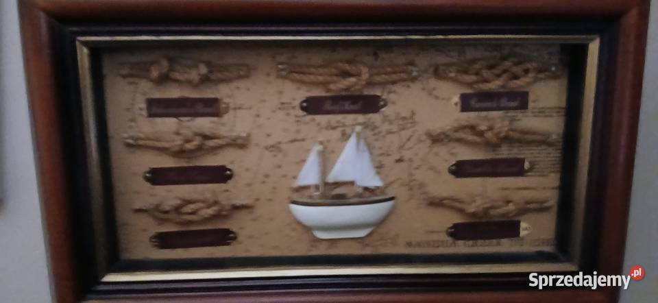 Obraz gablota marynistyczna małopolskie Kraków sprzedam