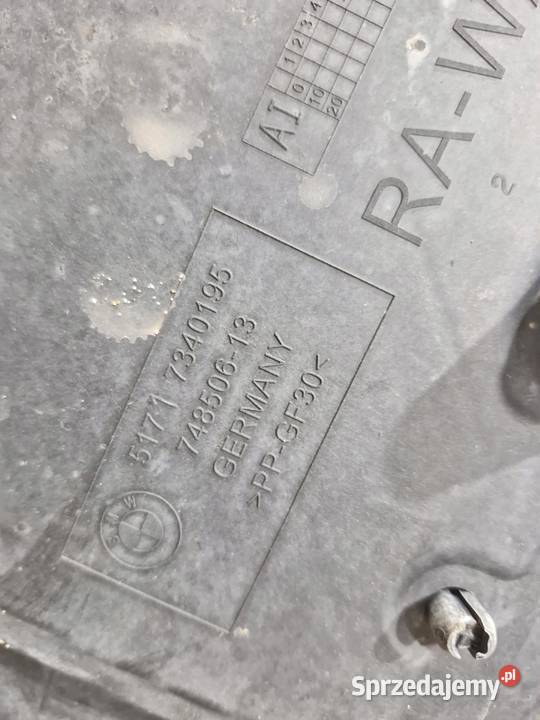 BMW G11 G12 NADKOLE PRZÓD PRZEDNIE LEWE 7340195