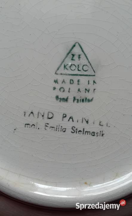 Talerz głęboki zawieszany ZF Koło ręcznie Koźminek sprzedam