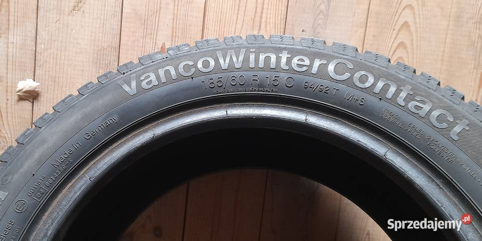 Continental Vanco Winter Contact 18565R15C 15cale Warszawa