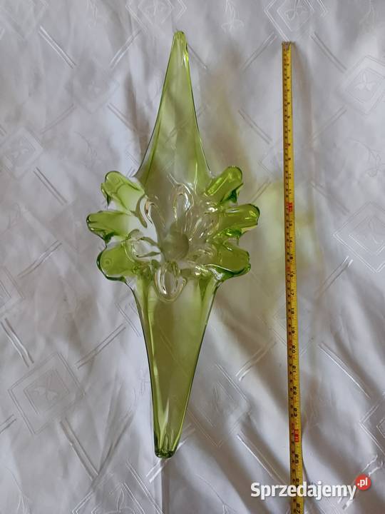 Piękne olbrzymia żardiniera Porcelana i szkło śląskie Gliwice