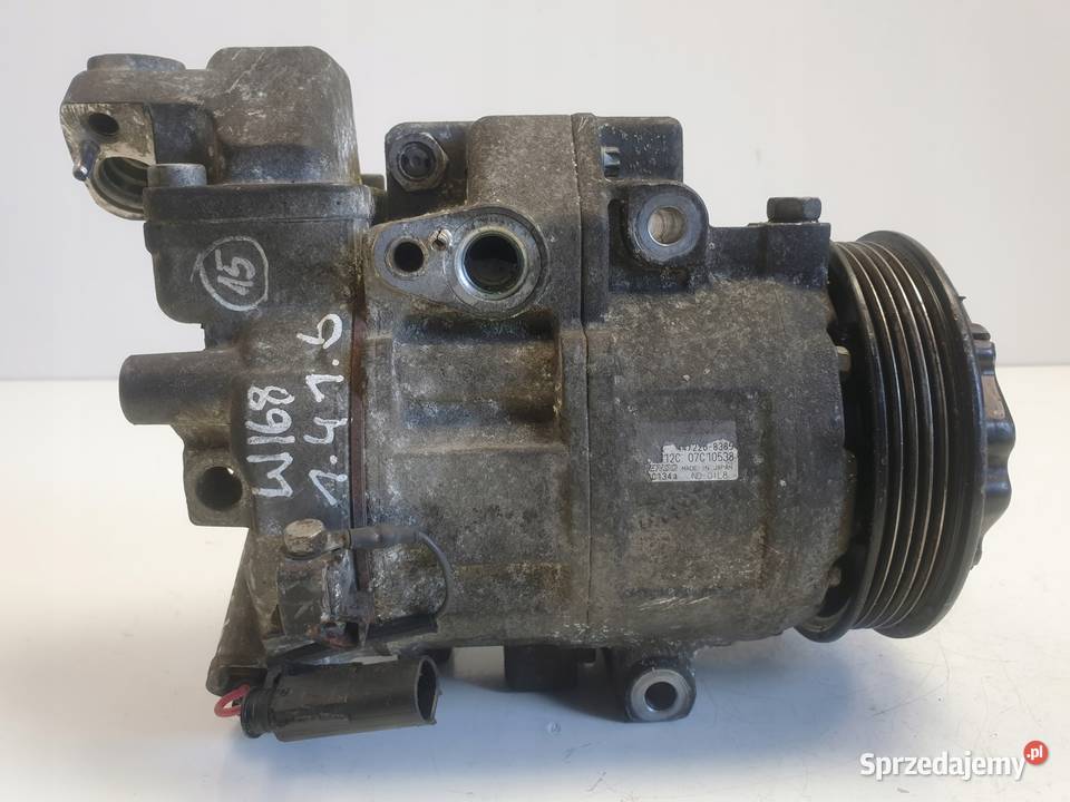 SPRĘŻARKA KLIMATYZACJI Mercedes W168 14 16 pompa Chełm