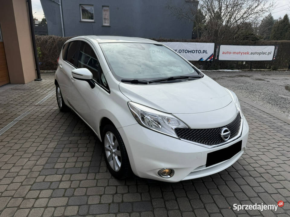 Nissan Note Rej022016r 12 98 Klimatronik Navi isofix Orzech