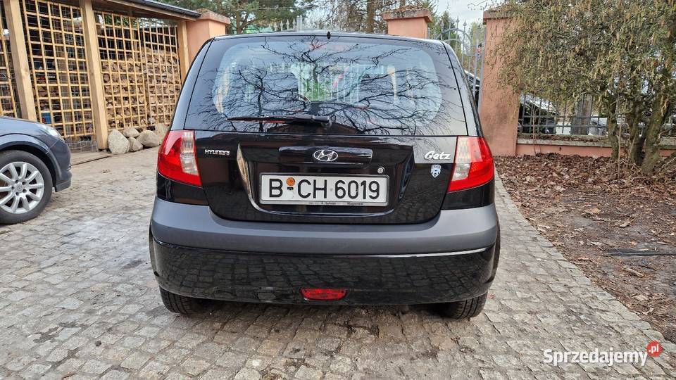 HYUNDAI GETZ 2008r 11 benzyna 166000km Bydgoszcz
