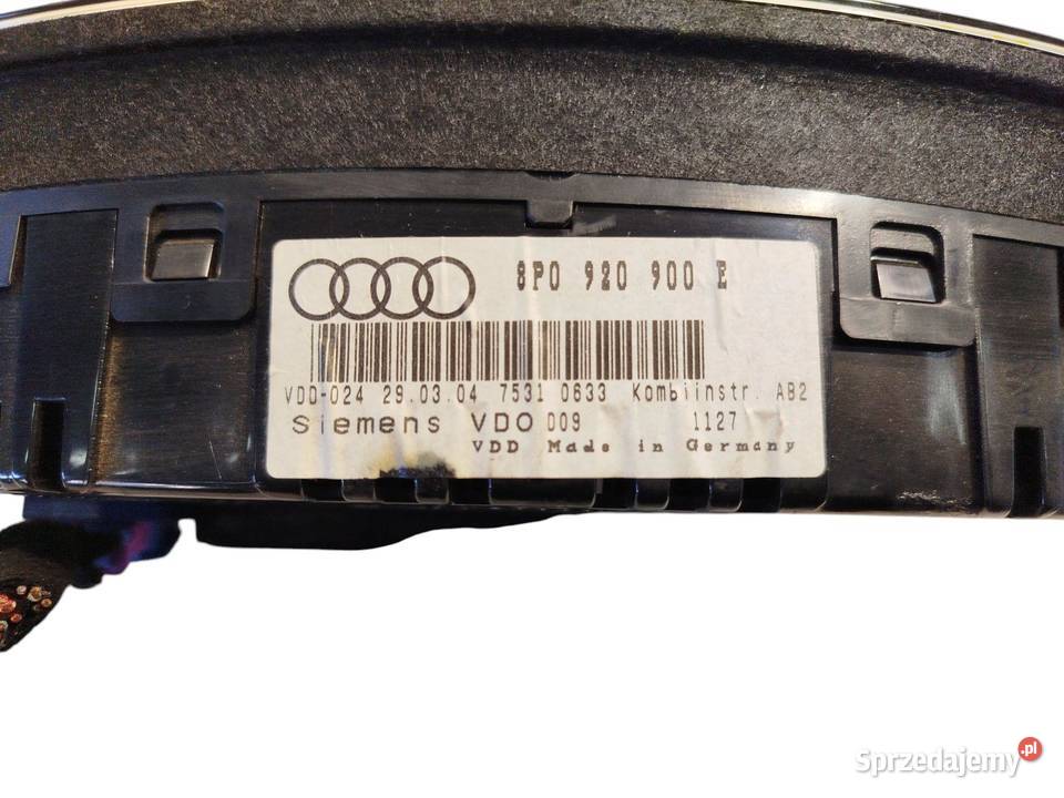 LICZNIK AUDI A3 8P 16 FSI 8P0920900E sprzedam
