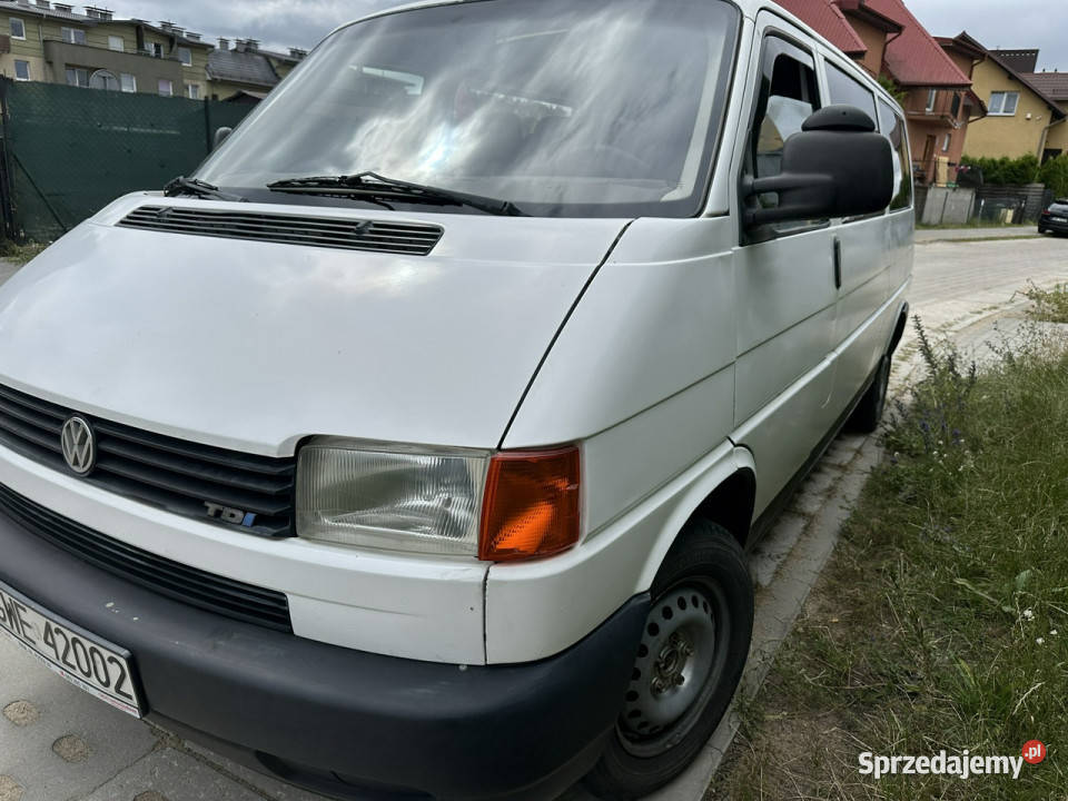 Volkswagen Transporter 9 miejsc long hak Webasto Rok produkcji 2001 Transporter Wejherowo